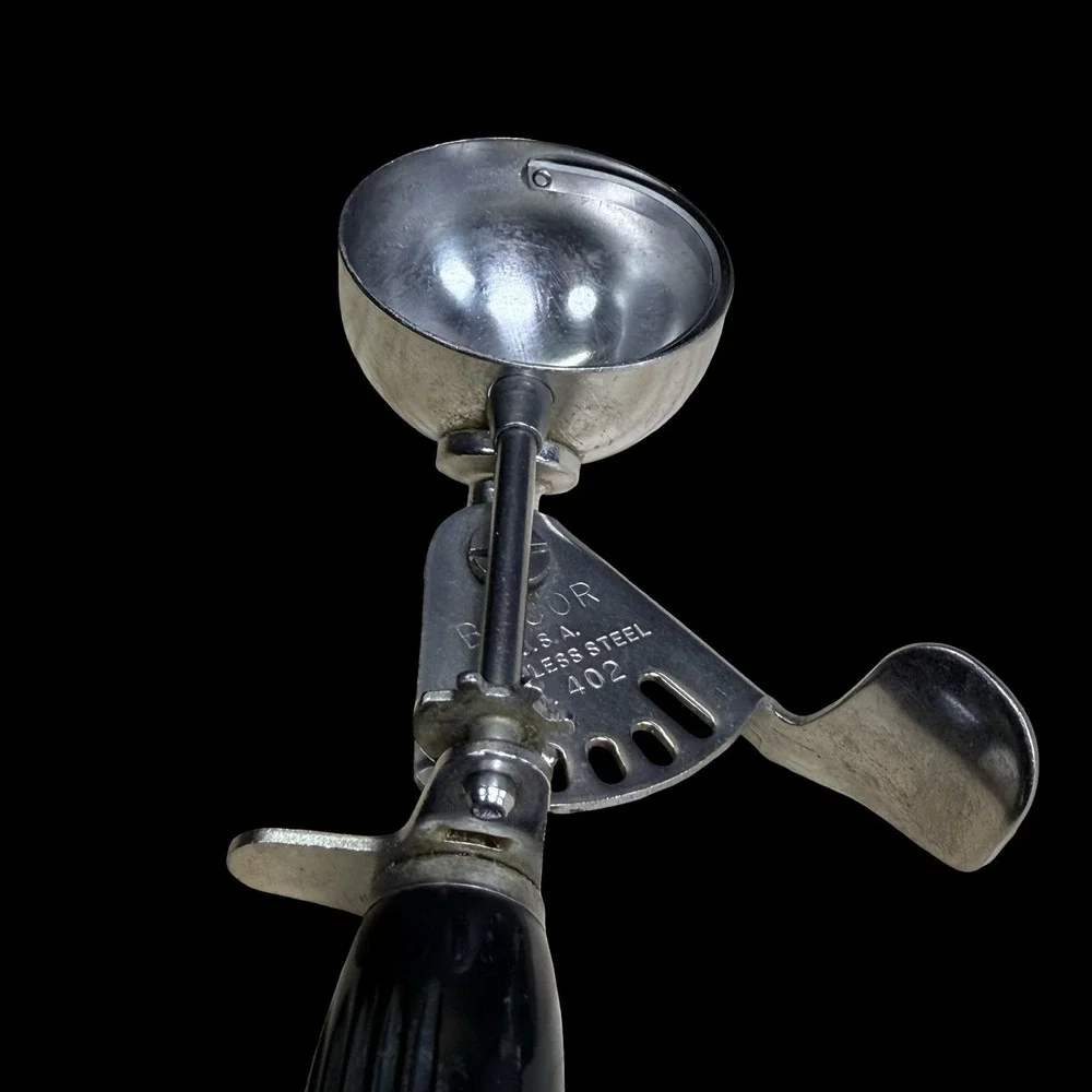 BI-COR Stainless Steel No. 402‎ Ice Cream Scoop Made In U.S.A Size 20